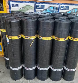 manto asfaltico gravillado